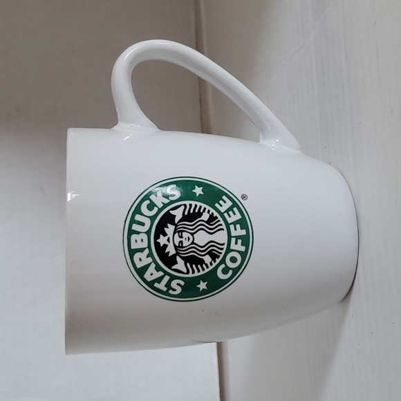 2007 Starbucks Cup Mug Coffee Tea Cocoa Hot 12.4 Fluid Ounces White Ceramic - Picture 10 of 10